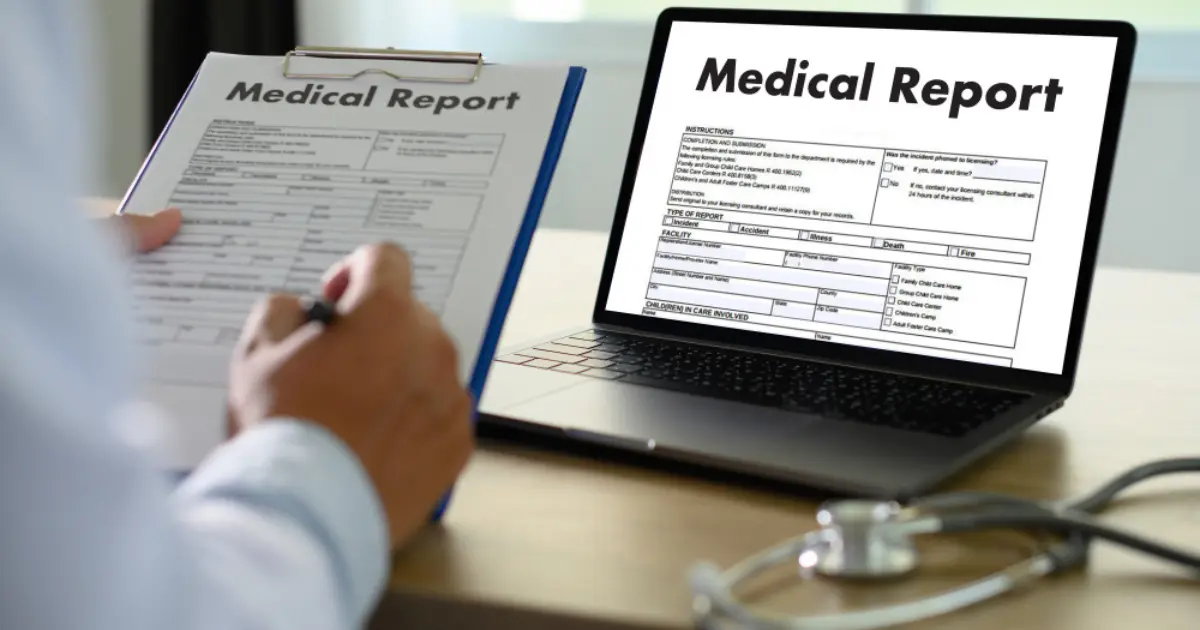 ما هي ترجمة تقرير طبي؟